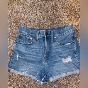 Madewell High Rise Denim Shorts 27 (like new!)